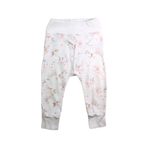 A White Casual Pants from Mothercare in size 6-12M for girl. (Front View)