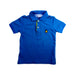 A Blue Short Sleeve Polos from Sugarman in size 12-18M for boy. (Front View)