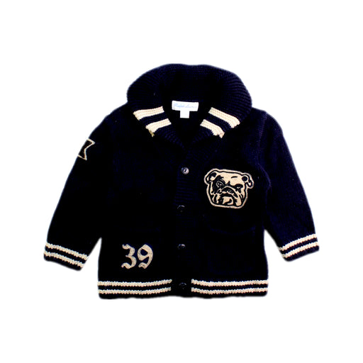 A Navy Cardigans from Ralph Lauren in size 3-6M for boy. (Front View)