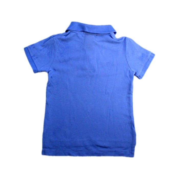 A Blue Short Sleeve Polos from Polo Ralph Lauren in size 2T for boy. (Back View)