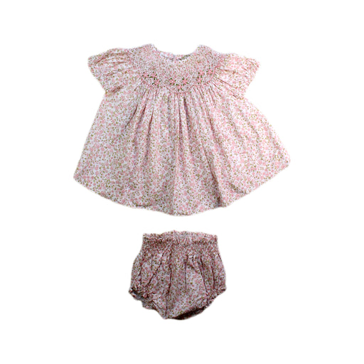A Pink Skirt Sets from MiBONBoN in size 6-12M for girl. (Front View)