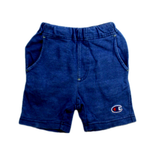 A Blue Shorts from Champion in size 18-24M for boy. (Front View)