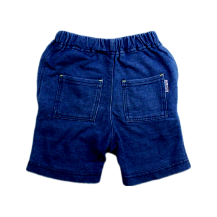 A Blue Shorts from Champion in size 18-24M for boy. (Back View)
