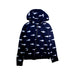 A Blue Zippered Sweatshirts from Seed in size 10Y for boy. (Front View)