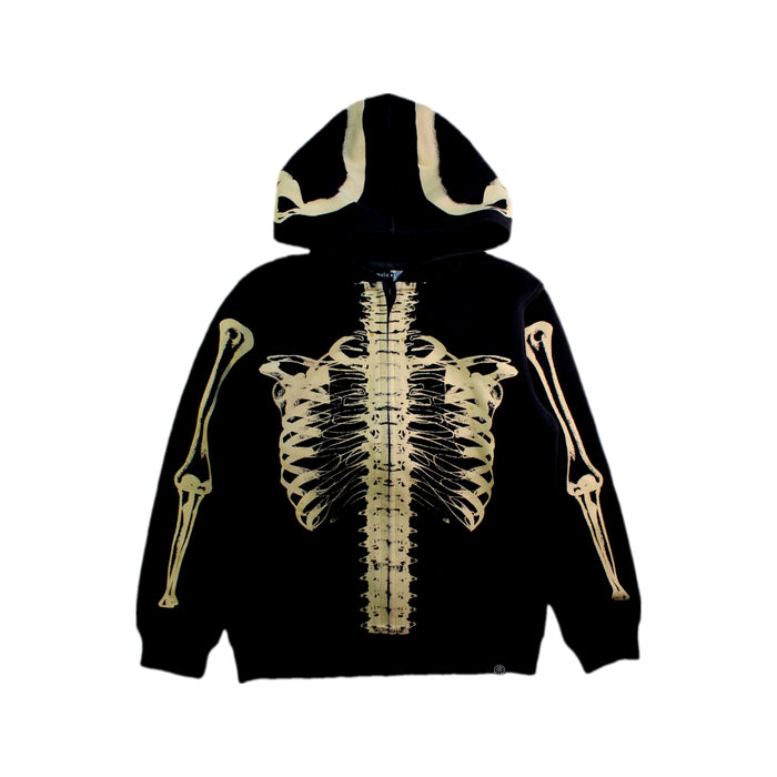 A Black Hooded Sweatshirts from Molo in size 10Y for boy. (Front View)