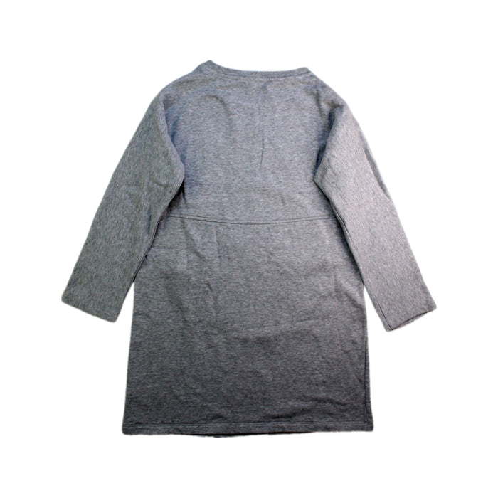 A Grey Long Sleeve Dresses from COS in size 6T for girl. (Back View)