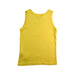 A Yellow Sleeveless Tops from Petit Bateau in size 4T for boy. (Back View)