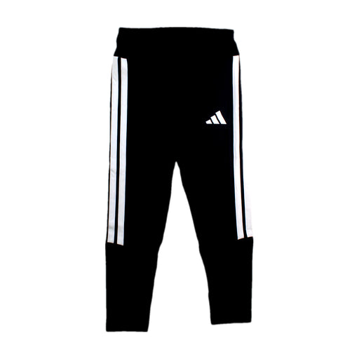 A Black Active Pants from Adidas in size 9Y for girl. (Front View)