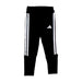A Black Active Pants from Adidas in size 9Y for girl. (Front View)