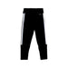 A Black Active Pants from Adidas in size 9Y for girl. (Back View)