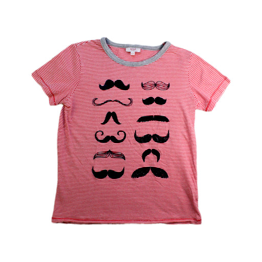 A Red Short Sleeve T Shirts from Seed in size 9Y for boy. (Front View)