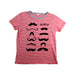 A Red Short Sleeve T Shirts from Seed in size 9Y for boy. (Front View)