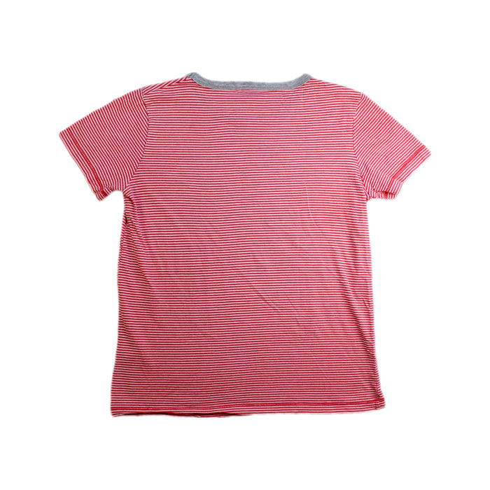 A Red Short Sleeve T Shirts from Seed in size 9Y for boy. (Back View)