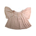 A Peach Short Sleeve Tops from Louise Misha in size 7Y for girl. (Front View)
