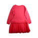 A Red Sweater Dresses from Seed in size 5T for girl. (Back View)