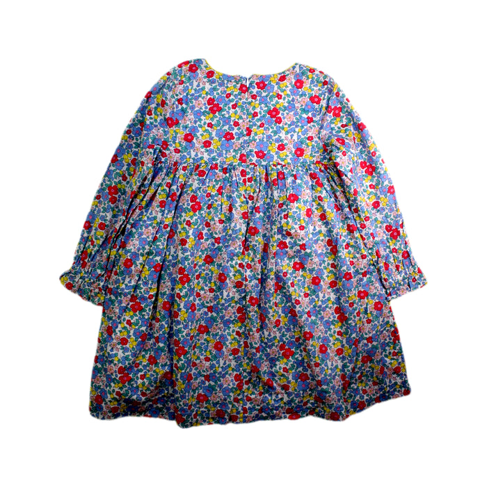 A Multicolour Long Sleeve Dresses from Boden in size 6T for girl. (Back View)