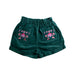 A Green Shorts from Louise Misha in size 7Y for girl. (Back View)