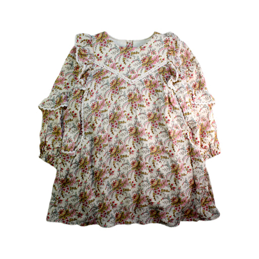 A White Long Sleeve Dresses from Louise Misha in size 8Y for girl. (Front View)