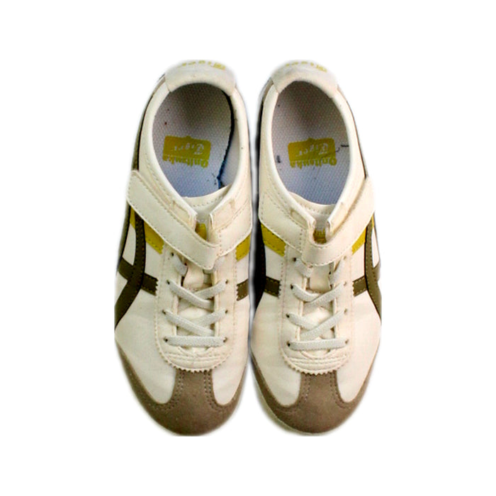 A Beige Sneakers from Onitsuka Tiger in size 7Y for neutral. (Back View)