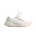 A White Sneakers from Skechers in size 10Y for girl. (Front View)