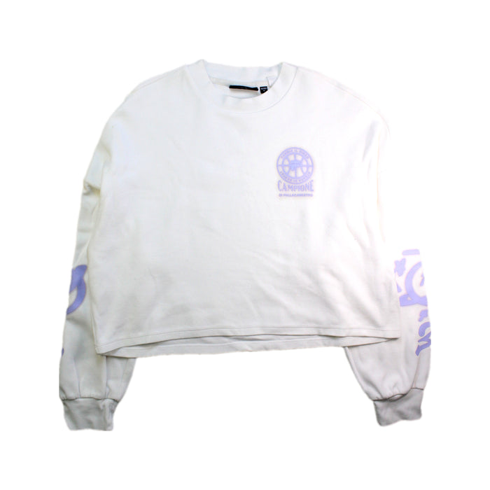 A White Crewneck Sweatshirts from Fila in size 14Y for girl. (Front View)