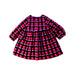 A Pink Long Sleeve Dresses from Jacadi in size 3T for girl. (Back View)