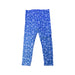 A Blue Leggings from Purebaby in size 3T for girl. (Front View)