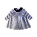 A Black Long Sleeve Dresses from Petit Bateau in size 3T for girl. (Front View)