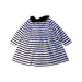 A Black Long Sleeve Dresses from Petit Bateau in size 3T for girl. (Back View)