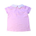 A Pink Short Sleeve Tops from Jacadi in size 3T for girl. (Back View)