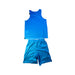 A Blue Shorts Sets from Nike in size 12Y for boy. (Back View)