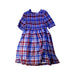 A Blue Long Sleeve Dresses from Seed in size 9Y for girl. (Front View)