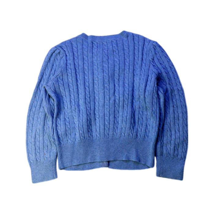 A Blue Cardigans from Polo Ralph Lauren in size 3T for girl. (Back View)