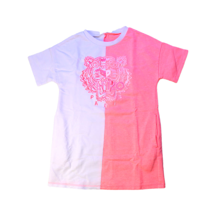 A Pink Short Sleeve T Shirts from Kenzo in size 5T for girl. (Front View)