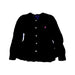 A Black Cardigans from Polo Ralph Lauren in size 4T for girl. (Front View)