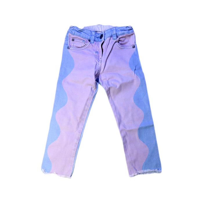 A Blue Jeans from Stella McCartney in size 4T for girl. (Front View)