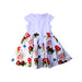 A White Short Sleeve Dresses from Baker by Ted Baker in size 2T for girl. (Front View)