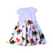 A White Short Sleeve Dresses from Baker by Ted Baker in size 2T for girl. (Back View)