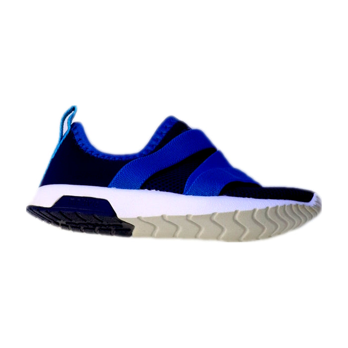 A Blue Sneakers from Native Shoes in size 3T for neutral. (Front View)
