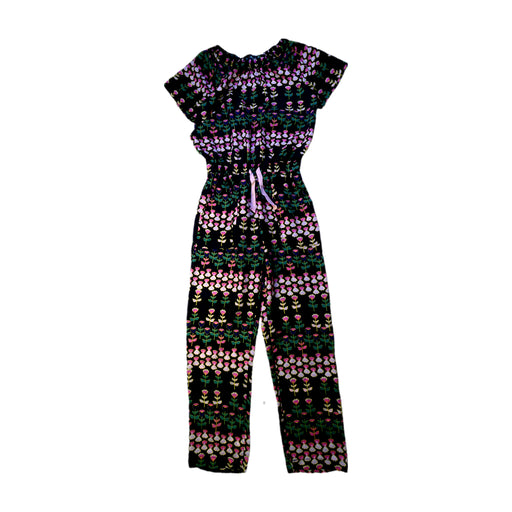 A Black Short Sleeve Jumpsuits from Crewcuts in size 10Y for girl. (Front View)