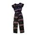 A Black Short Sleeve Jumpsuits from Crewcuts in size 10Y for girl. (Back View)