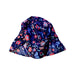 A Navy Sun Hats from Columbia in size 8Y for girl. (Back View)