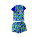 A Blue Swim Sets from DPAM in size 4T for neutral. (Back View)