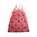 A Pink Swimsuits from Ragmart in size 8Y for girl. (Back View)