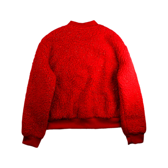 A Red Lightweight Jackets from Nike in size 13Y for girl. (Back View)
