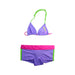 A Purple Bikinis from Diesel in size 6T for girl. (Front View)
