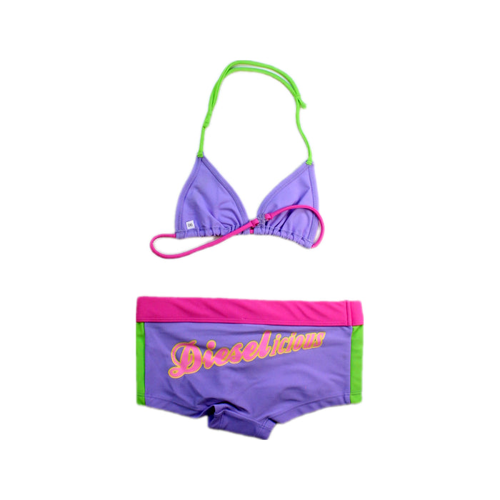 A Purple Bikinis from Diesel in size 6T for girl. (Back View)