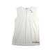 A White Sleeveless Tops from Ragmart in size 7Y for girl. (Front View)