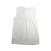 A White Sleeveless Tops from Ragmart in size 7Y for girl. (Back View)