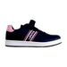 A Black Sneakers from Levi's in size 7Y for girl. (Front View)